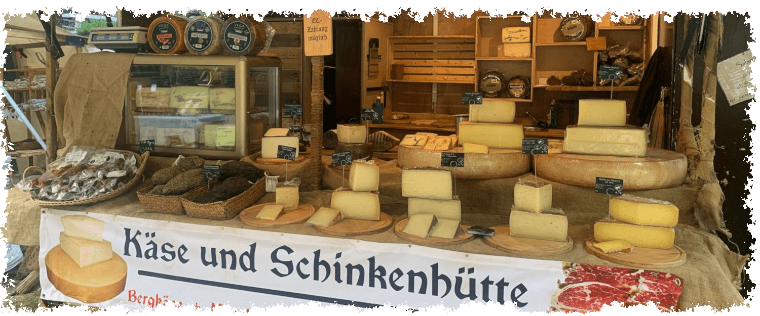 Unser mittelalterlicher Käsestand