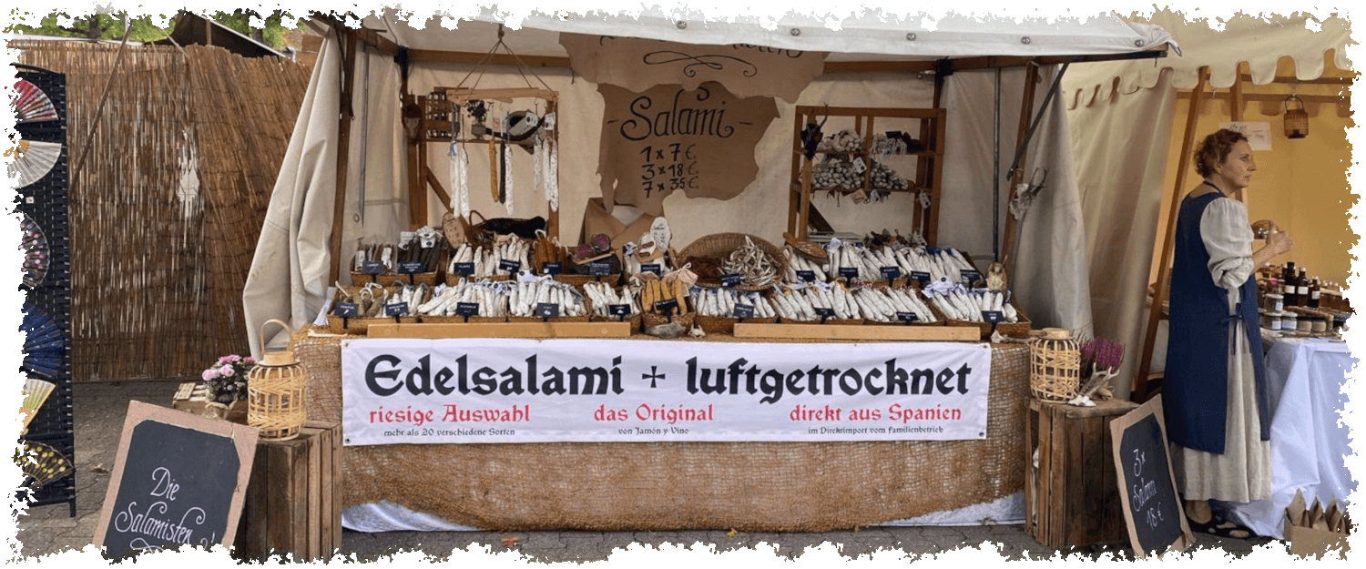 Unsere mittelalterlichen Salamistände